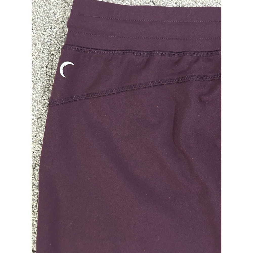 ZYIA Active Unwind Joggers Womens XL Plum Maroon Stretch Pants Drawstring EUC - Picture 7 of 10